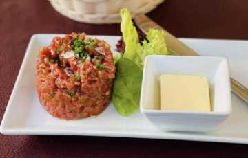 m-d-w Gazpacho mit gebratenen Gambas